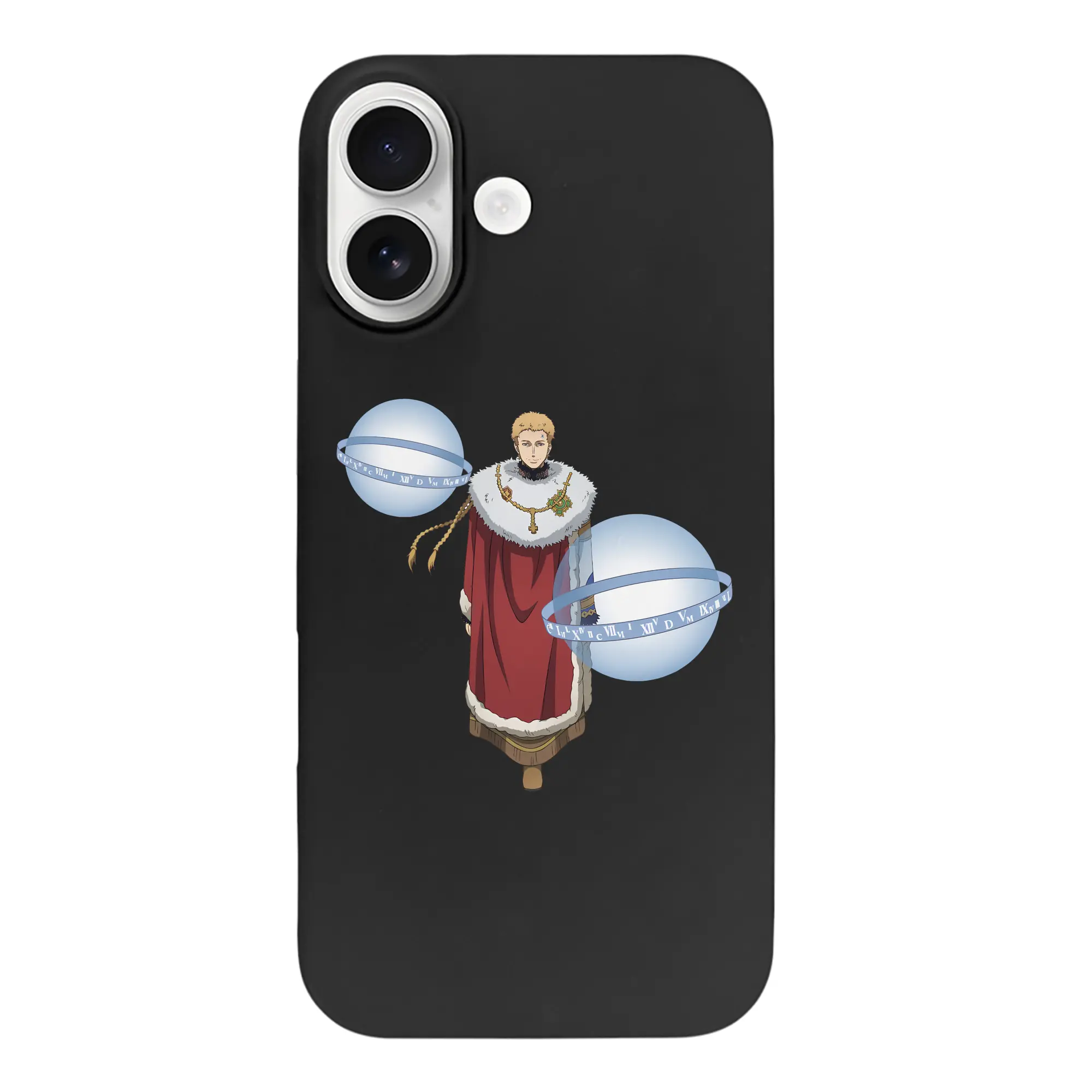 ブラッククローバー グッズ ユリウス・ノヴァクロノ - iPhone 17 シリーズ シリコンケース 薄型 耐衝撃 指紋防止 ソフトタッチカバー 精密フィット 傷防止 保護ケース iPhone 17/17 Air/17 Pro/17 Pro Max 対応